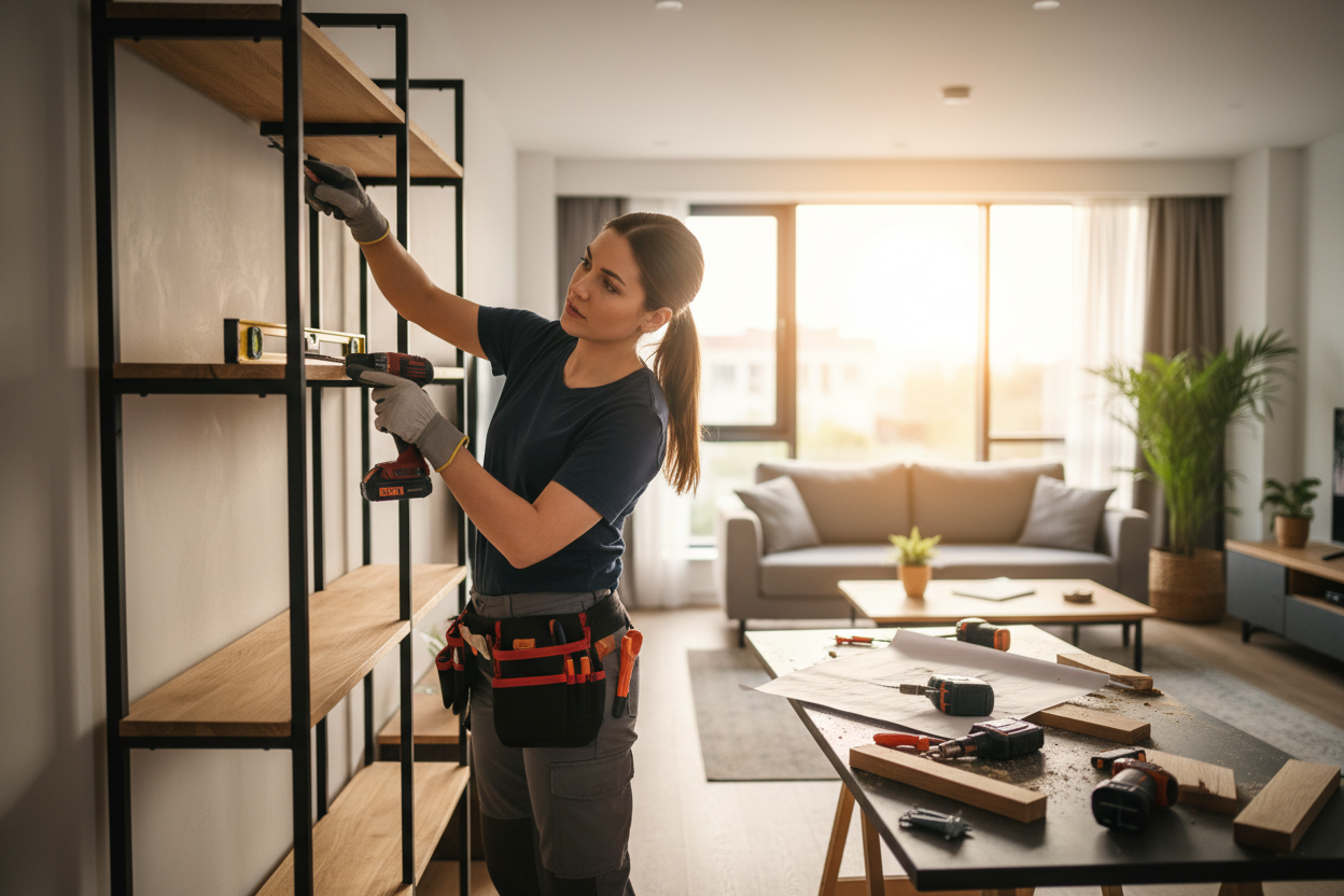 female to female homeowner DIY coaching
